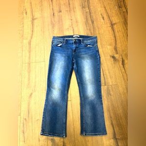 FREE PEOPLE MID RISE ANKLE LENGTH jeans